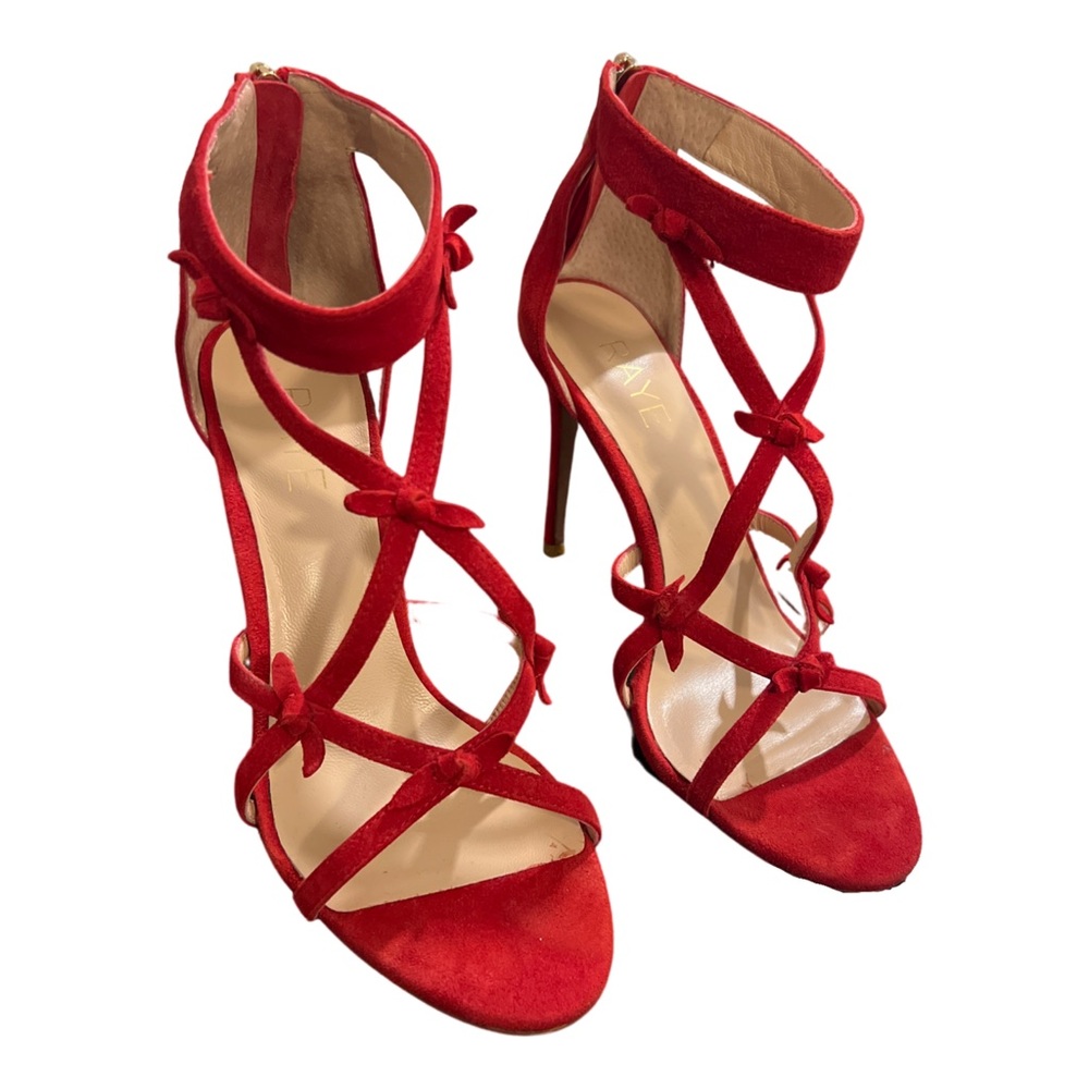 RAYE Red Heels Size 38 (US 8)